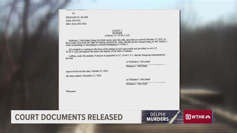 delphi leaked documents|READ COURT DOCS: Accused Delphi Killer Blames。